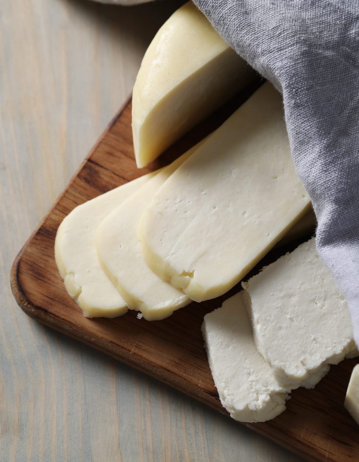 Dairy. Cheese on the table